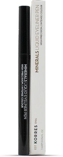 Korres Minerals Liquid Waterproof Pen Eye Liner 1ml