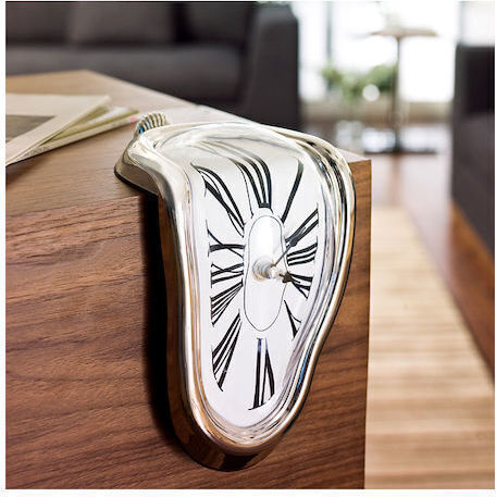 SPV SPV Tabletop Clock Plastic Silver