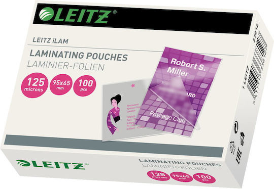 Leitz Foi de Laminare 125 Microni 100 Bucăți