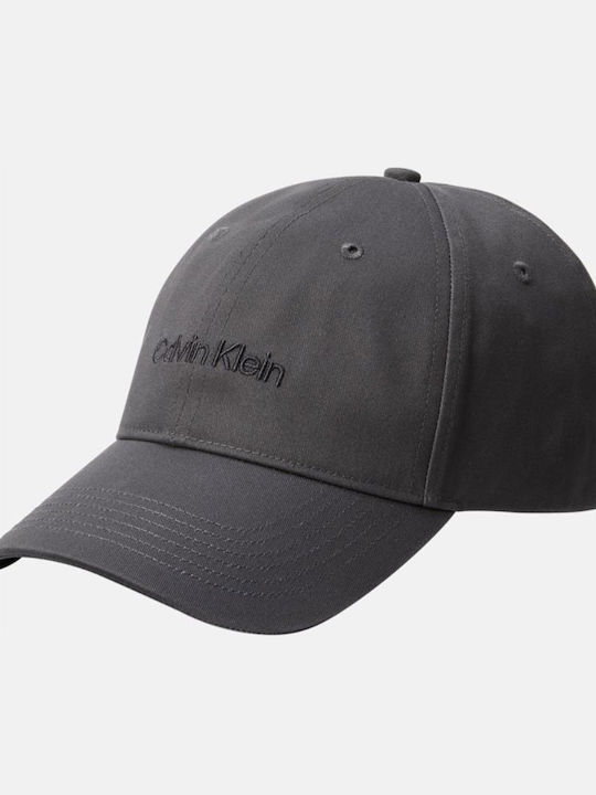 Calvin Klein Hat Logo Embroidery Baseball Cap Black