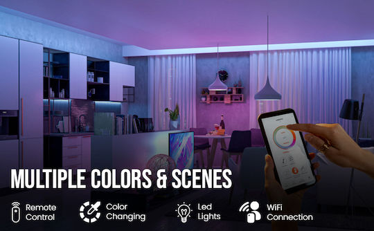 Smart Διακοσμητικό Φωτιστικό Smart LED RGB Μπάρα