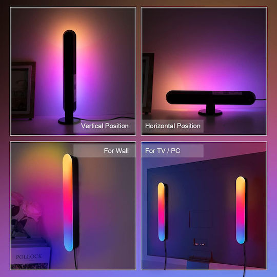 Smart Διακοσμητικό Φωτιστικό Smart LED RGB Μπάρα