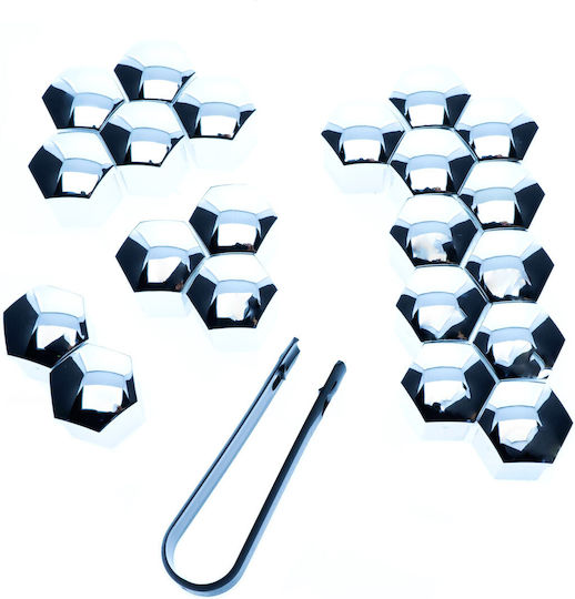 Extremo Tuning 19 Mm Wheel Bolt Caps Set 20 Pcs Puller