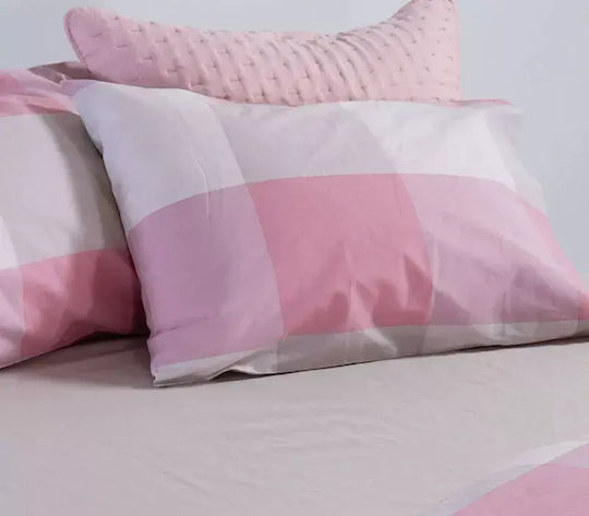 Nef-Nef Homeware Casual Σετ King Size 4τμχ 240x270+35εκ. με Λάστιχο 4