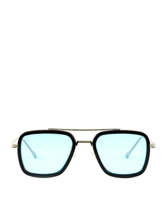 Olympus Sunglasses Unisex Γυαλιά Ηλίου με Χρυσό Μεταλλικό Σκελετό και Καθρέφτη Φακό 01-011