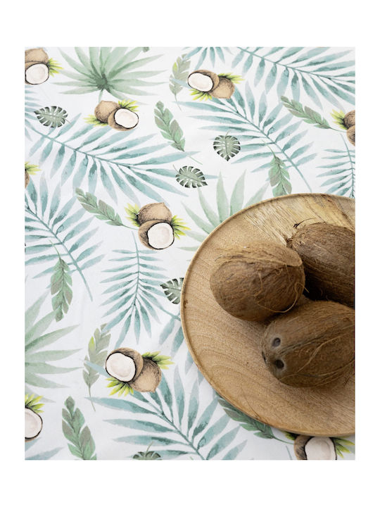 Nima Τραπεζομάντηλο Βαμβακερό Coconut 140x140εκ.