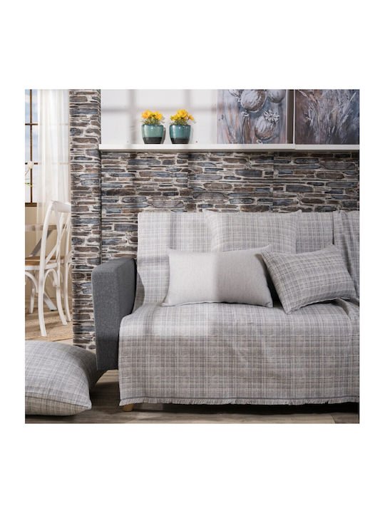 Teoran Urbino Armchair Throw Chenille 180x150cm