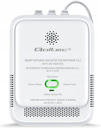 Qoltec Natural Gas Detector Wi-Fi