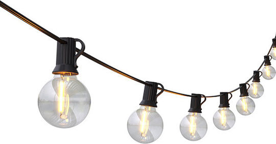 123led Hanging Solar Light Garland with Warm White Light 2700K