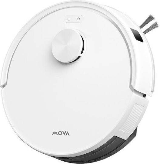 Mova E20S Pro Roboter-Staubsauger mit Laser-Kartierung und Saugkraft 5000Pa Weiß