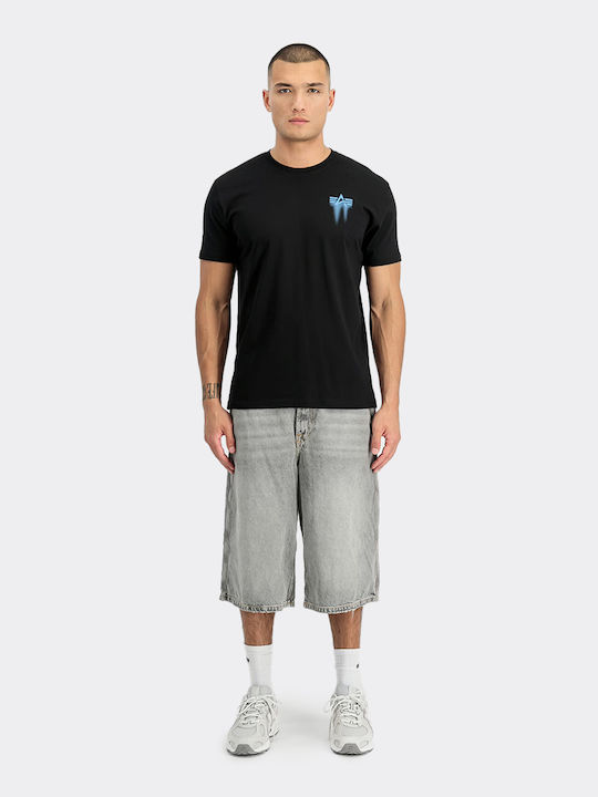 T-shirt Μαύρο