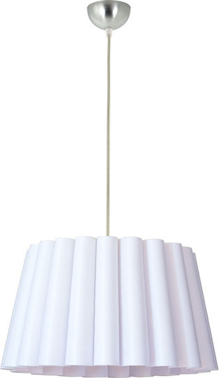 Veis Aether White Ceiling Light With E27 Socket 42x42x25cm