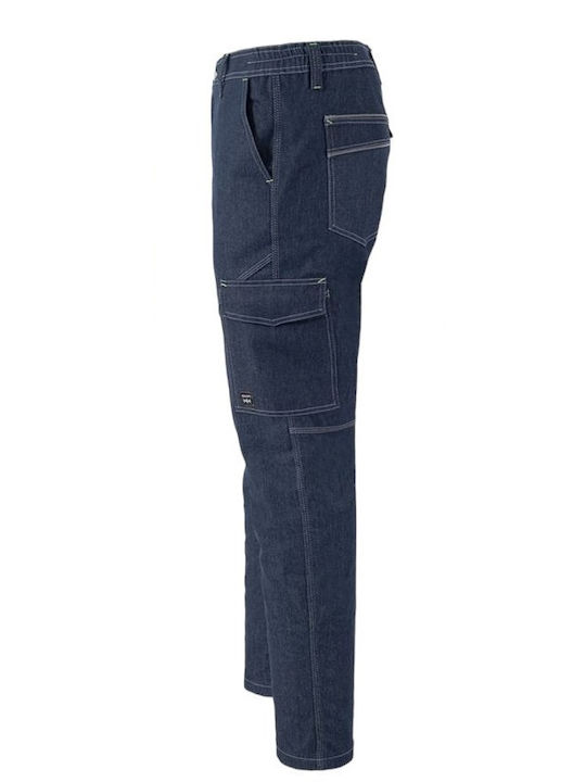 Axon Atlas Arbeitshosen Jeans Blau
