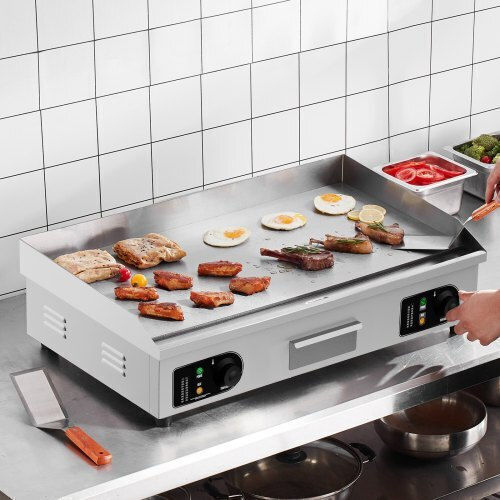 Vevor Electric Flat Top Griddle 4.4kW with Flat Grill Plate