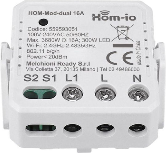 Hom-io Comutator Inteligent Wi-Fi