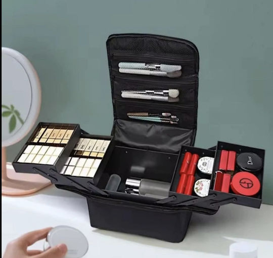 Professional Cosmetic Case Black