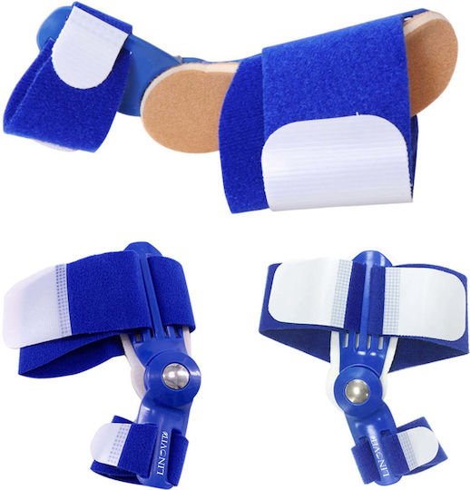 Set 2 Corectoare Bunion Linovit Reduce Inflamația Ameliorează Durerea Reglabil Albastru