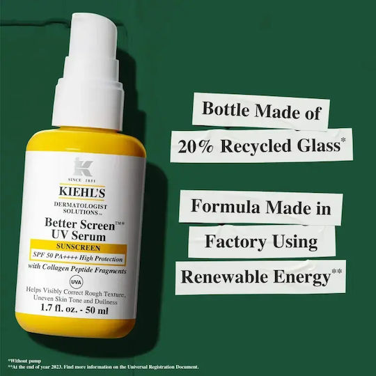 Kiehl's Better Screen Αντηλιακό Serum Προσώπου SPF50 50gr