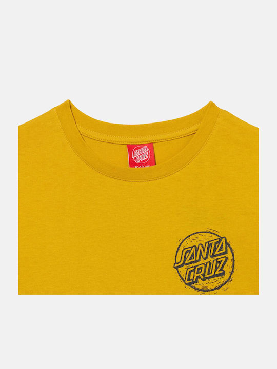 Kids T-shirt Mustard