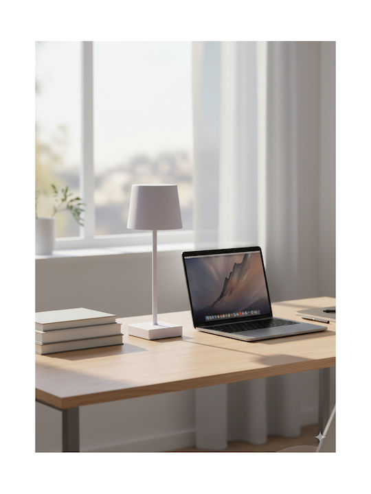 Powertech Decorative LED Lamp Warm White 3000K 10.5x10.5x37cm