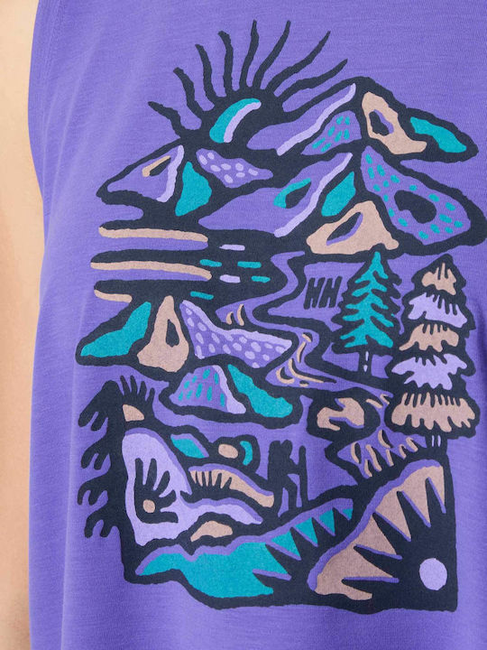 Women's Sleeveless Top Purple