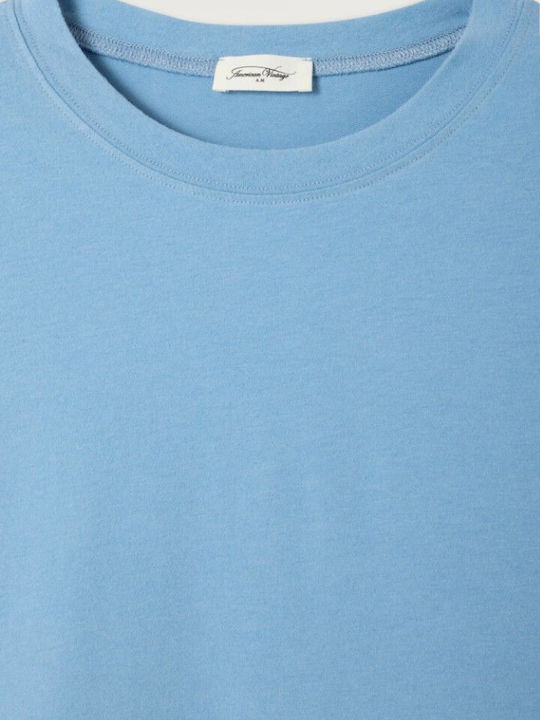 Γυναικεία Μπλούζα Βαμβακερή Σιέλ