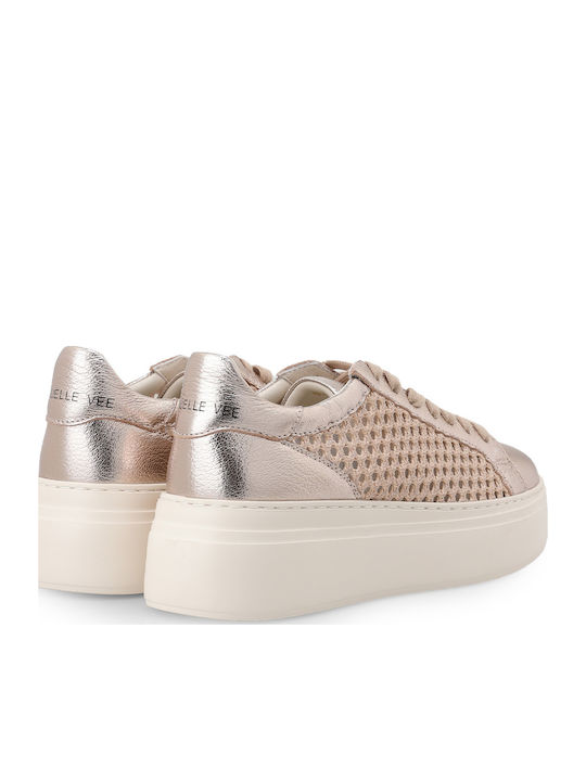 Women's Sneakers Platinum 461P-901-18-P110CB-Gold