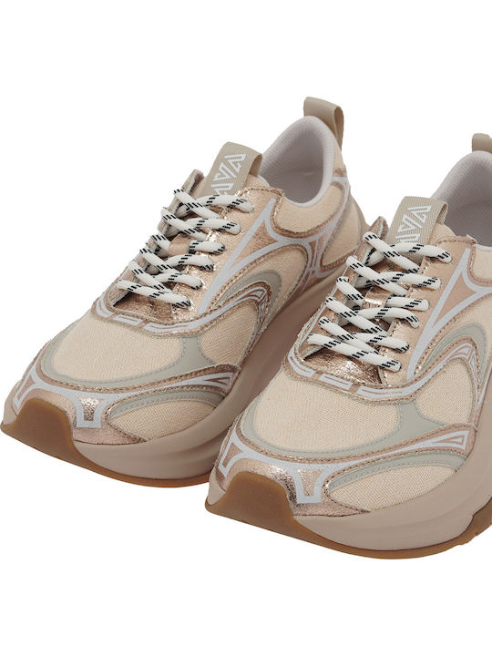 Women's Beige Sneakers