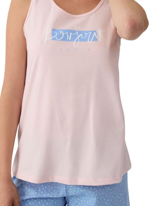 Minerva Summer Women's Pyjama Set Powder Bonjour