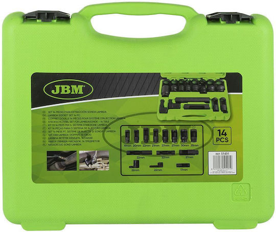 JBM JBM Auto Handwerkzeuge Lambdasonde-Sensor Set 14 Stück