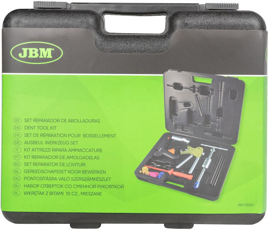 JBM Kit Επιδιόρθωσης για Βαθουλώματα Αυτοκινήτου Μαύρο 8τμχ