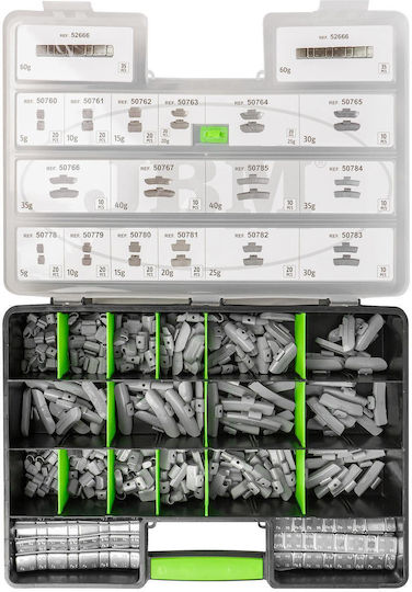 JBM Gegengewichte für Autoreifen 60gr 70Stück