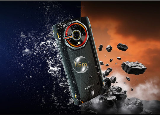 Egoboo Panther 2 Dual SIM (4/128GB) Ανθεκτικό Smartphone Μαύρο