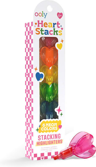 Ooly Drawing Markers Neon Set 6 Colours