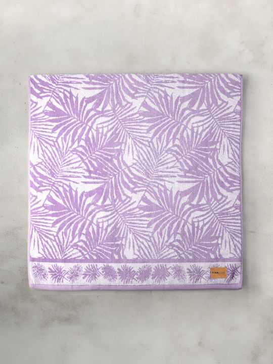 Nima Face Towel 50x90cm Purple Weight 480gsm