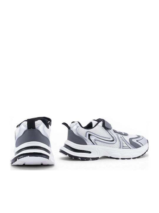 Παιδικά Sneakers με Σκρατς Λευκά