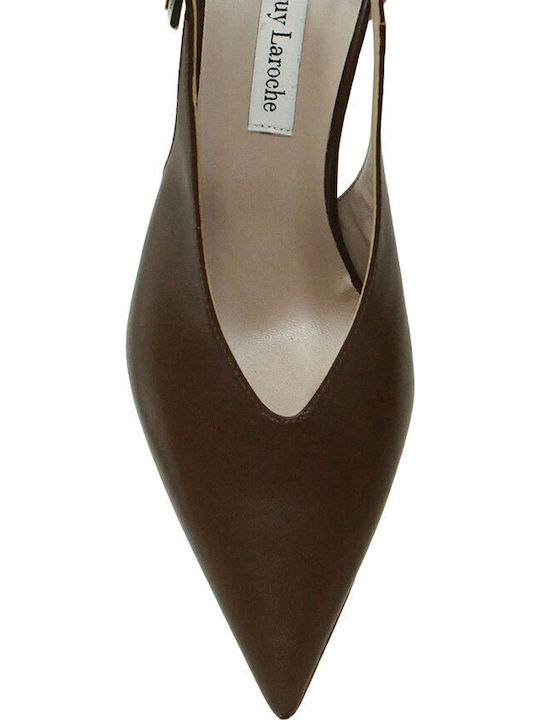 Heels With High Brown Heel