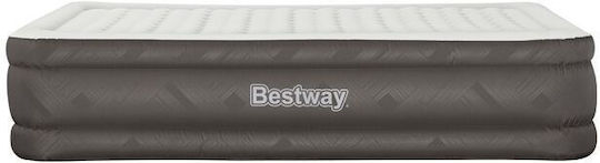 Bestway Φουσκωτό Στρώμα Ύπνου Διπλό με Ενσωματωμένη Αντλία 203x152x46εκ.