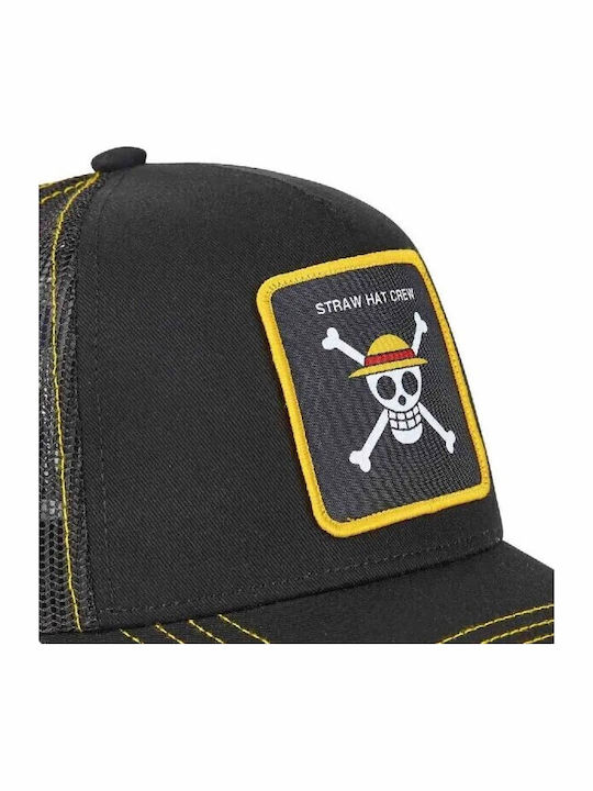 One Piece X Capslab Камионджия Черен One Piece X Capslab Камионджия Черен