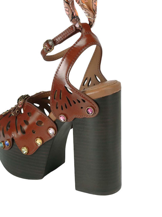 Leather Sandals Brown