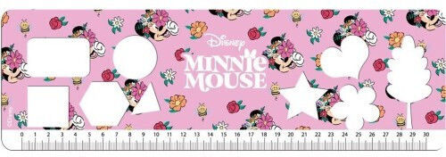 Diakakis Imports Drawing Pad 23x33cm 40 Sheets Self-Stencil 2 Pages Color 2 Designs Minnie 000565861
