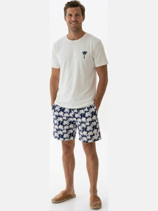 Soccus Καλοκαιρινή Ανδρική Πιτζάμα Βαμβακερή Multicolour