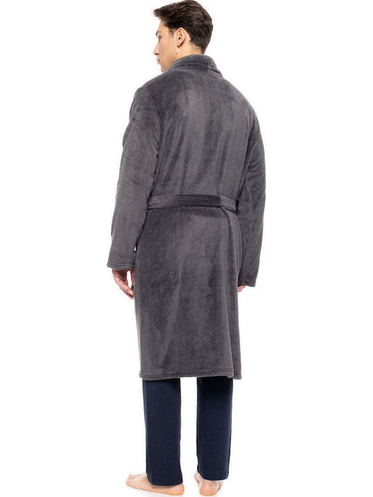 Ulisse Robe De Iarnă Pentru Bărbați Neagră