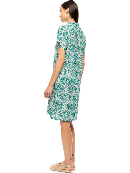 Pink Label Women's Beachwear Caftan Green
