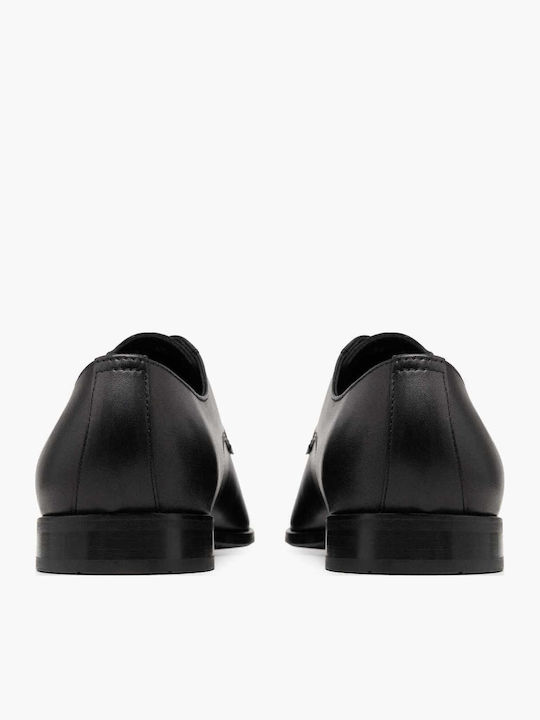 Leather Men's Dress Shoes Black
