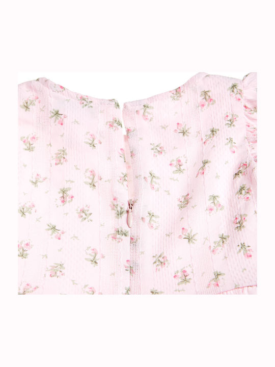 Rochie Fetiță Tulle Floral Roz