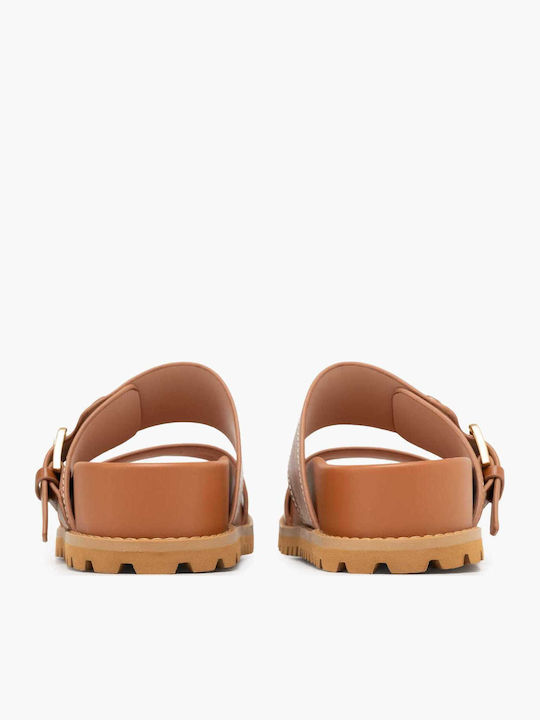 Γυναικεία Σανδάλια Flatforms Ταμπά