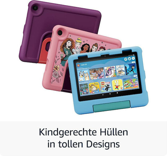 Amazon Fire HD 8 Kids (2024) 8" Таблет Лилав (3GB/32GB)