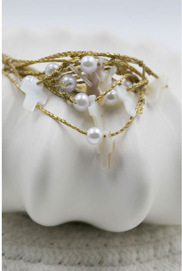 Kymi Christening Charm Gold Bracelet 50 Pieces