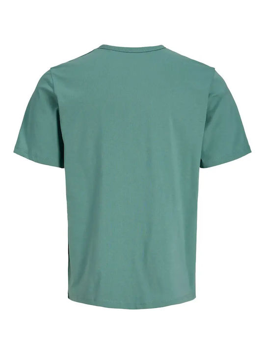 Crew Neck T-Shirt Mineral Blau